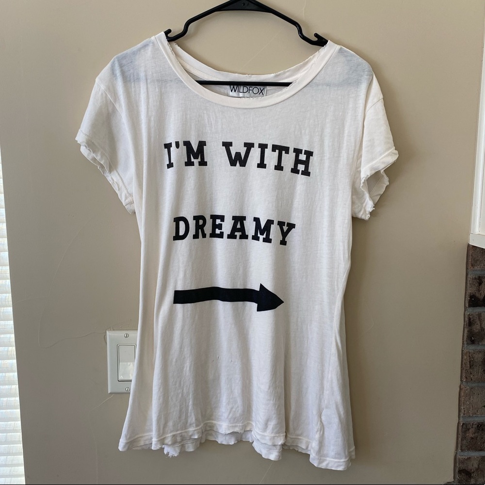 WildFox 🖤 distressed tee
